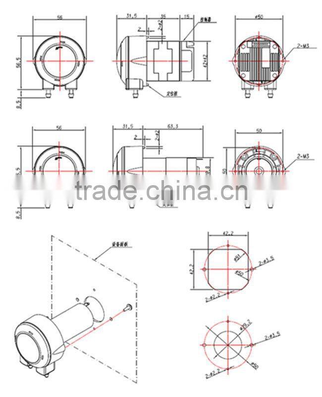 Hot sell 24V stepper motor min peristaltic pump for all range wild applications