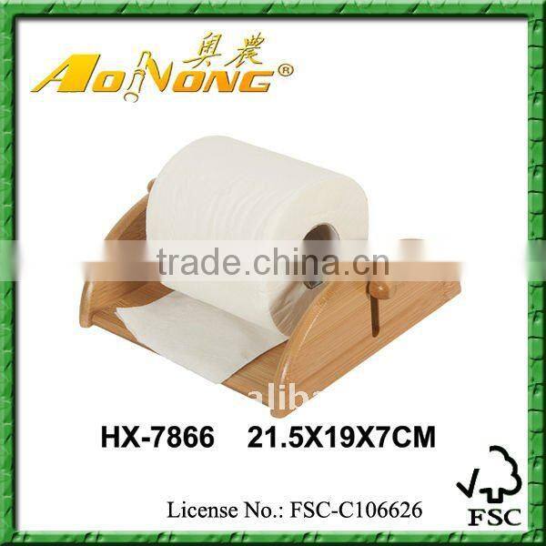 Bamboo Tissue Holder, Napkin Counter Rack, Napkin Holder Unit