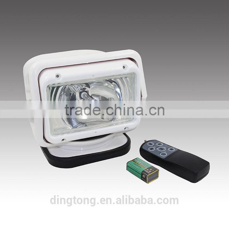 HID searching light, hid wireless remote control light,HID xenon search light 35w/55w