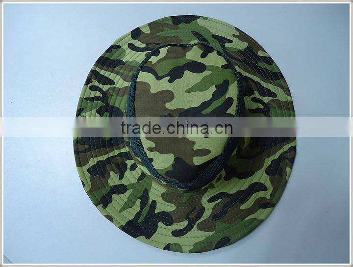camo Bucket hat with custom design