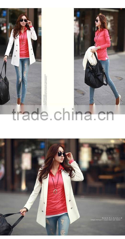 Women Polo shirts Short sleeves Fitted Tees blank Tops