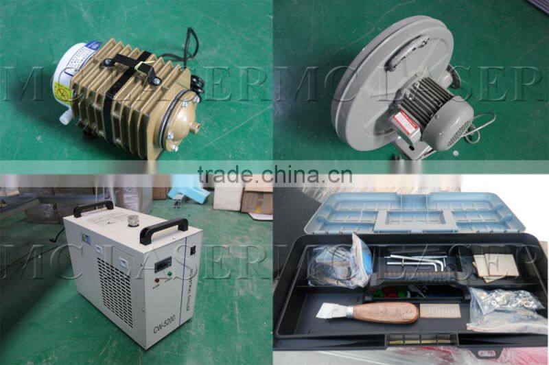 2mm stainless steel co2 sheet metal laser cutting machine price MC 1325