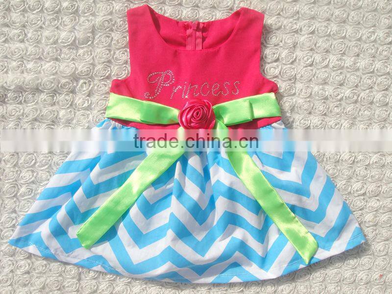 2014 summer new design fashion baby pricess dress Bella Petti baby dress for sissy