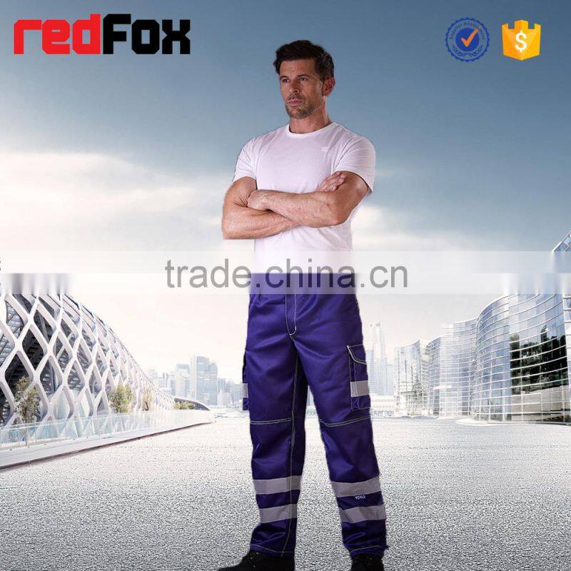 safety china stock 9oz woven 3/1 denim capri pants with pockets