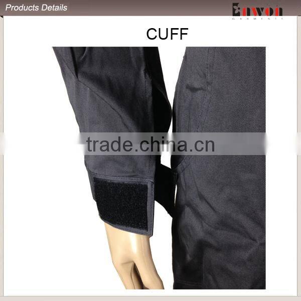 Dark Grey Polyester Cotton Coal Mine Coverall