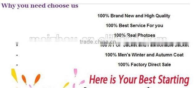 Winter outer wear breathable men vest jacket without hood(MV130056)
