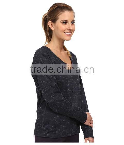 women round collar jumper pullover necklines females solid color fleece sweatshirt