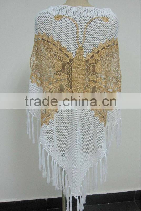 2015 unique fashionable butterfly scarf