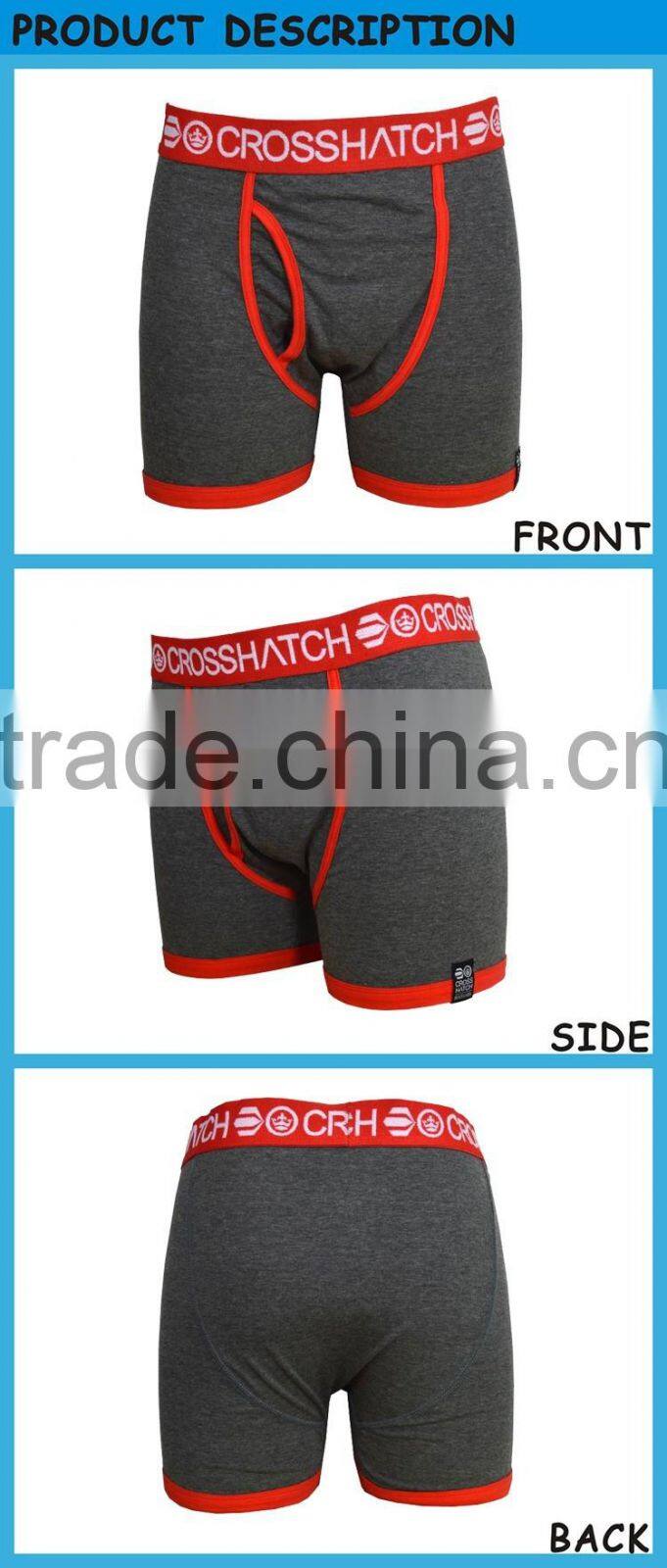 Wholesale Custom Man Thick Cotton Boxer Underwear