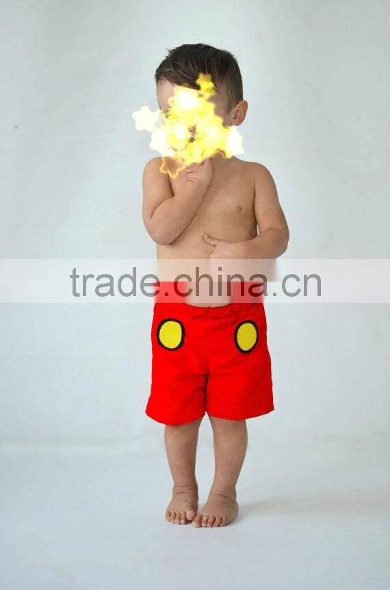 Wholesale baby swimwear with factory price beach trunk boys brief swimwear