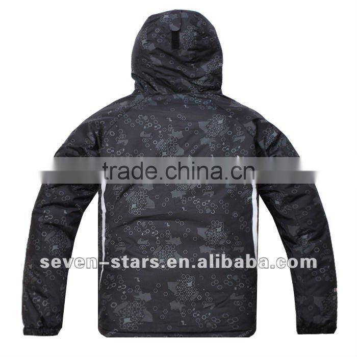 2017 winter outdoor waterproof cotton jackets for men
