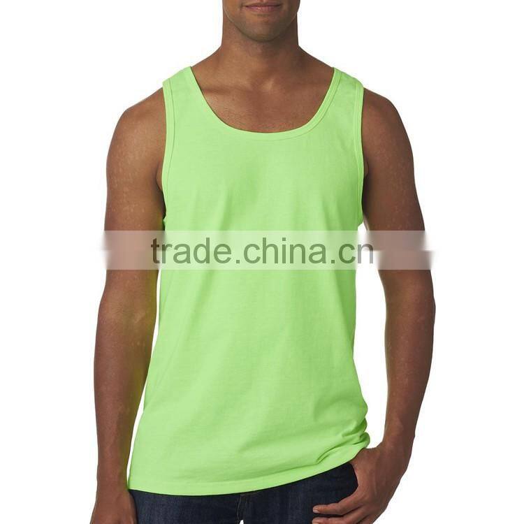 China Manufacturer Bulk Bodybuilding 100 Cotton Mens Stringer Tank Top Wholesale
