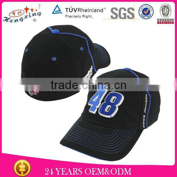 Fashion Colorful Cotton 3D Embroidery Fitted Baseball Cap Wholesaler