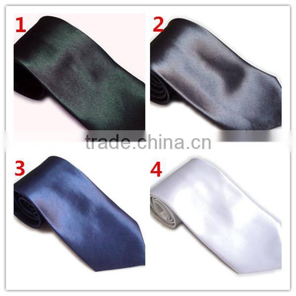 MOQ 50 pcs hot sale length 145 cm width 10 cm new arrival tide ordinary men solid ties