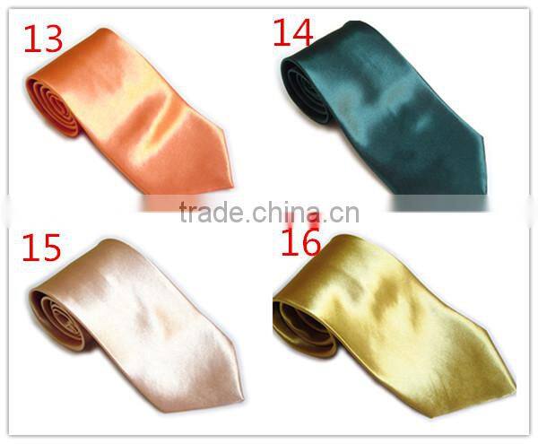 MOQ 50 pcs hot sale length 145 cm width 10 cm new arrival tide ordinary men solid ties