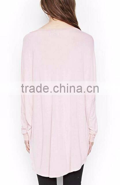 Runwaylover EY2187B 2017 Ladies Fashion Butterfly Printed Long Sleeve T-Shirt
