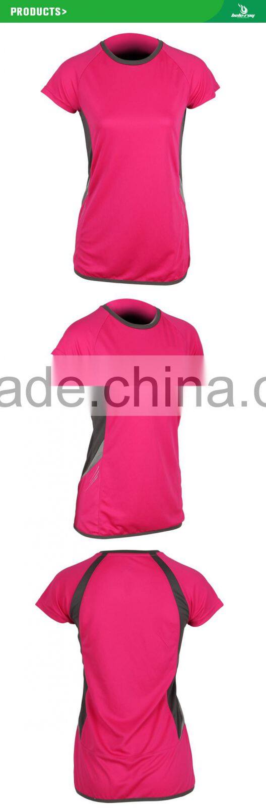 Custom women dri fit t-shirt design,logo customized hight quality gym Tee shirt