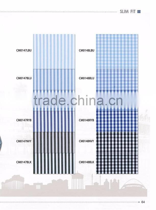 classic fashion design men's casual check shirt