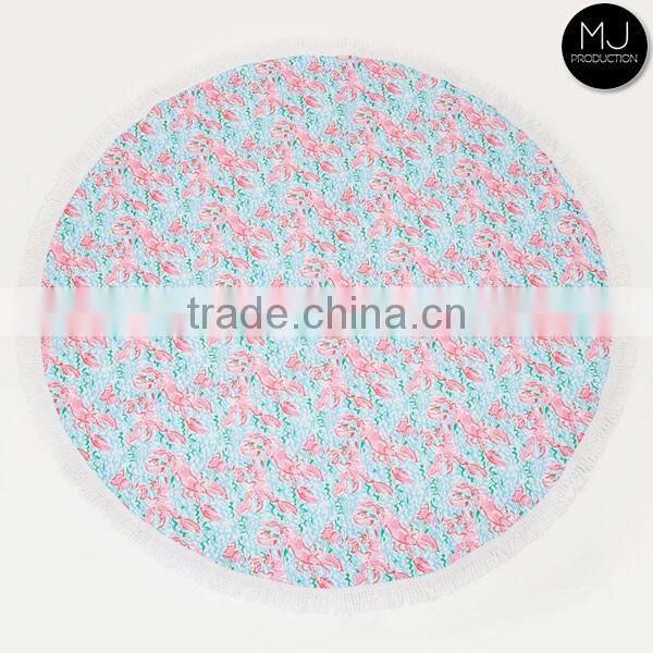 Fringe style personalized yoga mat