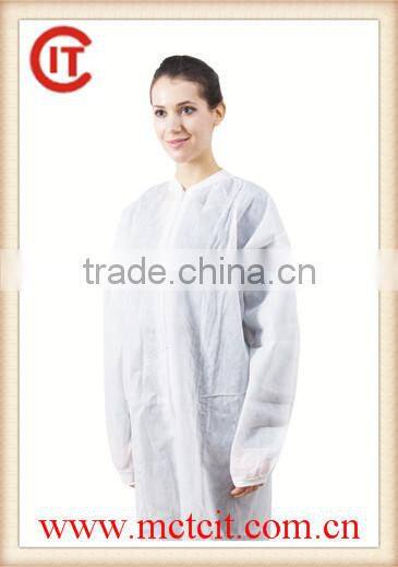 New design white lab coat with great price