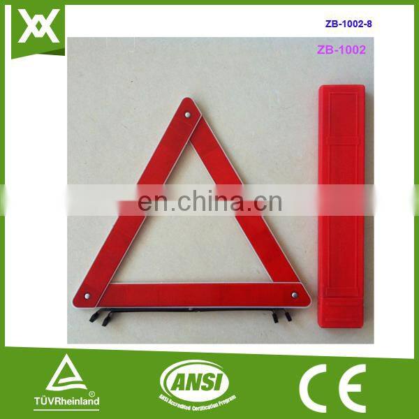 Factory made reflective high visibility traffic warning safety reflective road triangle
