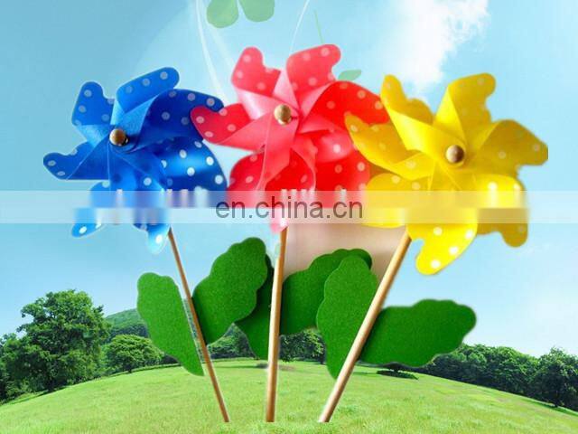 Classic Plastic Rainbow Outdoor Windmills in Top Quality