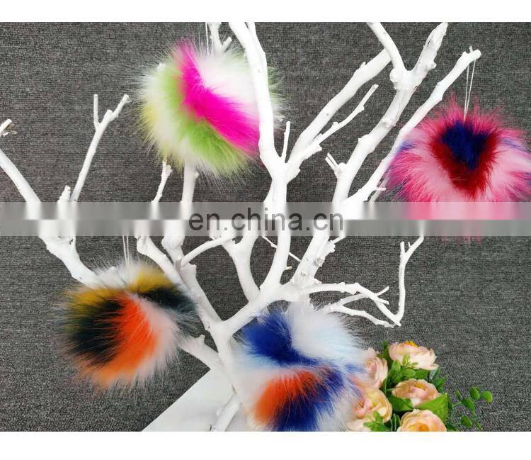 2017 Faux Fur Ball POMPOM Accessories