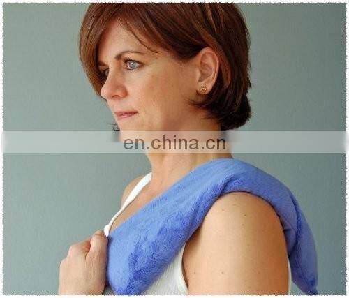 Comfortable microwave heated anti-Stress neck wrap Anti-Stress Microwavable Comfort Wrap