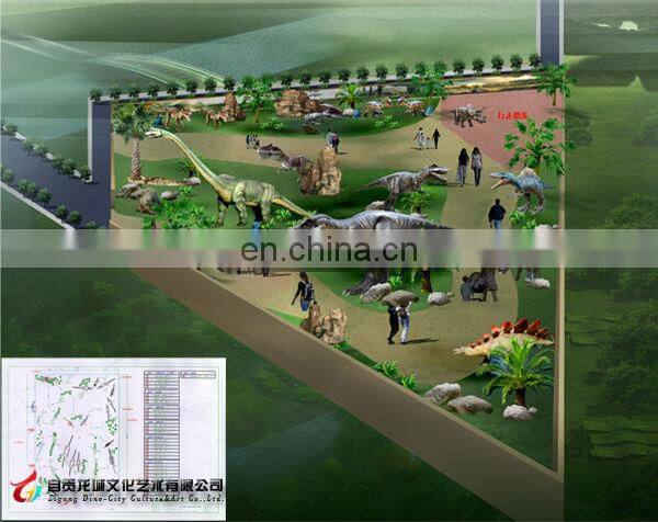 Theme Park Simulation Dinosaurs