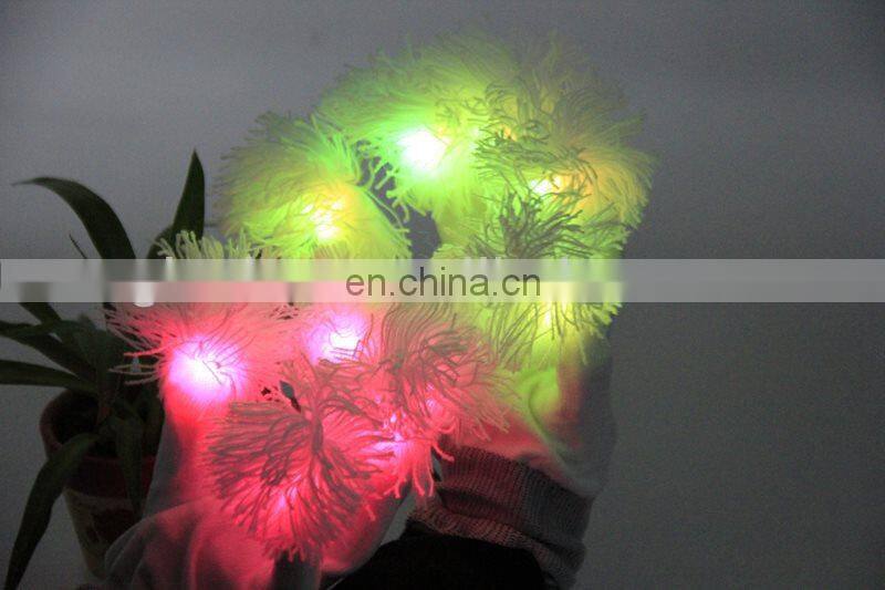 Festival cheap led gloves LED Flash Luminous glove Fluorescence glove for Christmas