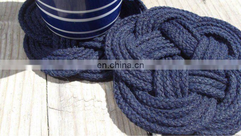 Nautical Rope Coaster hand-tied nautical rope coaster
