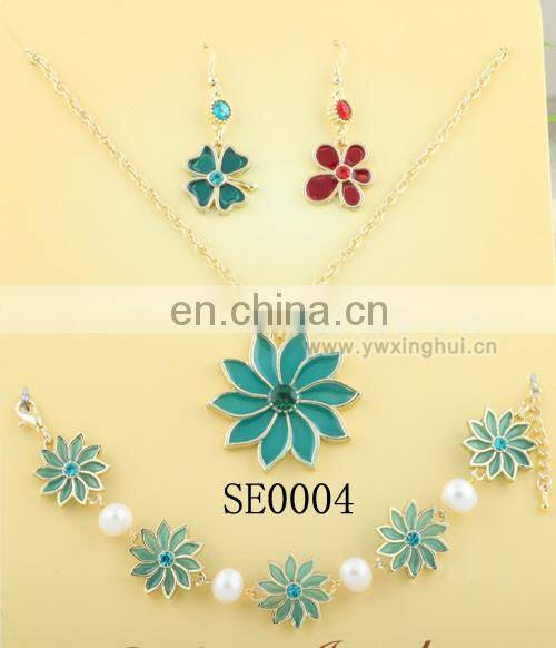 Wholesale costume jewelry lead and nickel safe alloy wedding jewelry for brides