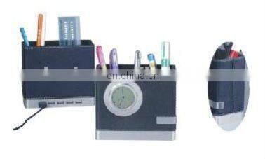 Leather Penholder with HUB