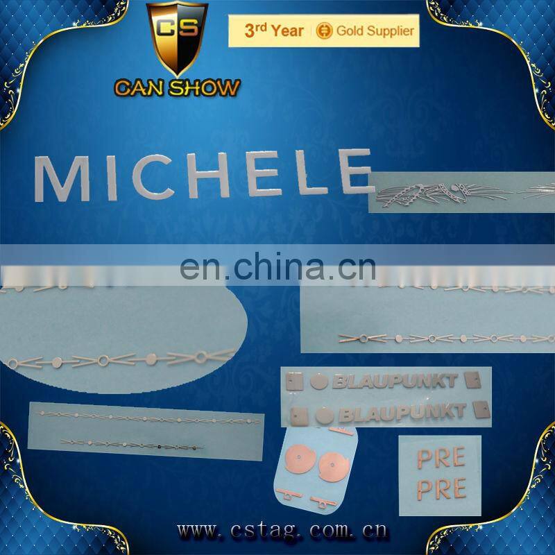 Custom metal sticker DIY cell phone radiation