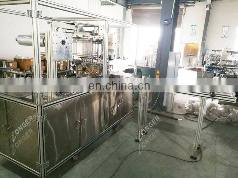 Soap Film Wrapping Box Perfume Cellophane Overwrapper Machine With Tear Tape