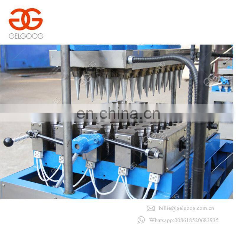 Factory Supply Pizza Cone Wafer Baking Maker Machine Ice Cream Cone Machine For Sale