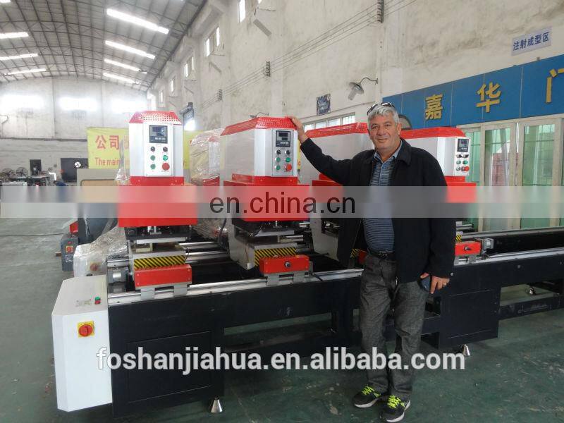 Heavy single-head swing angle cutting saw for pvc windows and doors machine