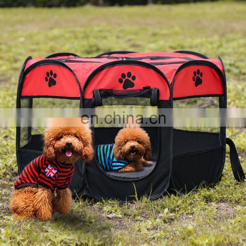 Hot Sale Outdoor Pop Up Dog Tent Waterproof Breathable Foldable Pet Tent