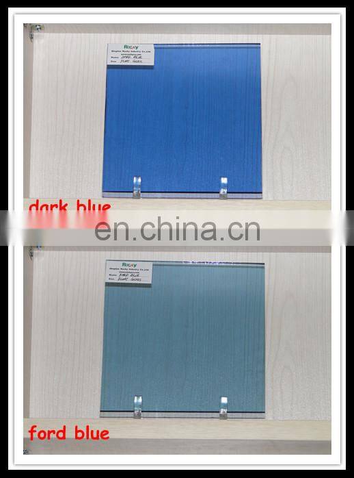 China building glass 4mm 5mm 6mm F France / Dark Green tinted colored Float Glass
