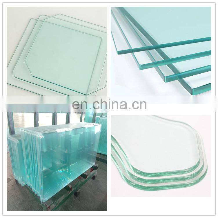 High Quality 10mm 12mm Clear Tempered Glass Hot Sale Price
