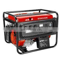 BISON CHINA Taizhou 4kw Strong Frame Portable generador electrico gasolina
