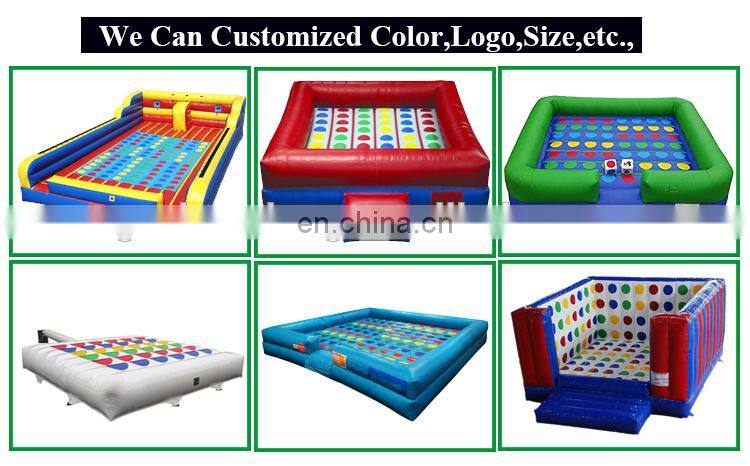 Large Interactive Games Outdoor Inflatable Twister Game for Sale