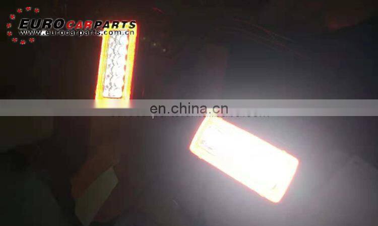 W463 rear bumper light fit for G-class W463 G500 G55 G63 tail light black and red LED g class rear bumper fog lamp