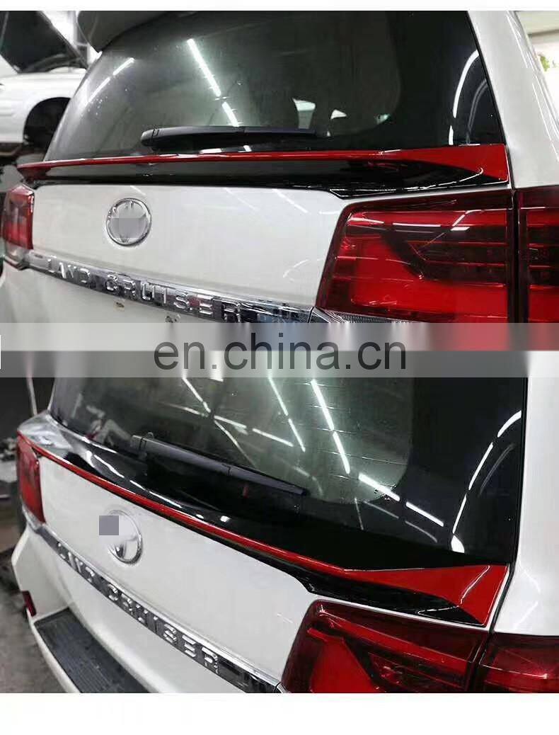 ABS car auto parts rear middle spoiler WING for land cruiser LC 200 2008-2019