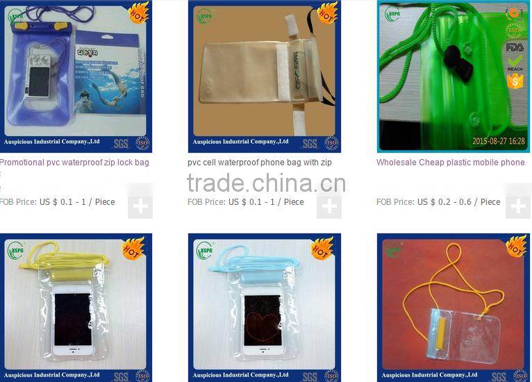 PVC Waterproof Mobile Phone Bag, Phone Case