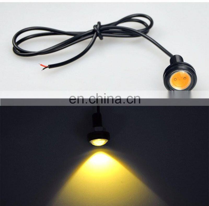 1PCS 23MM LED Eagle Eye Light Daytime Running DRL Tail Backup Light Car Motor