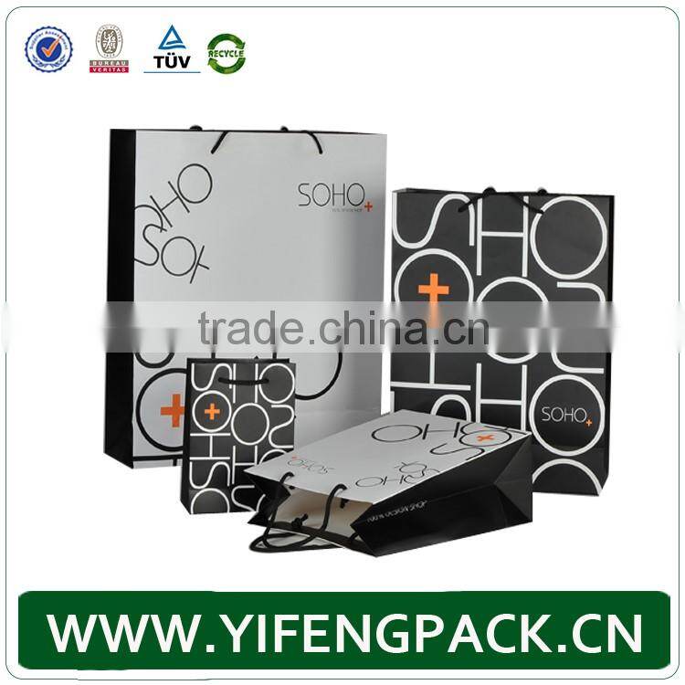High Quality And Fancy Customized Printed Luxury Paper Shopping Bag, Paper Shopping Bag With Logo Wholesale