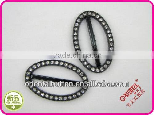Fashion shiny belt buckle with diamonds decorated