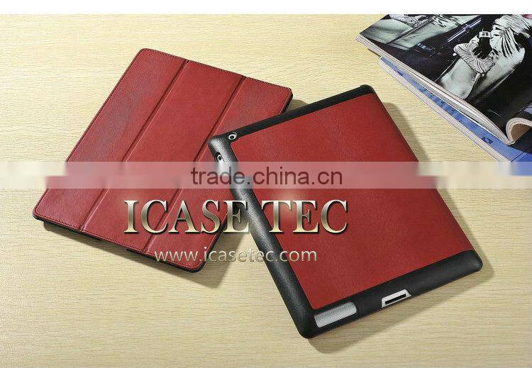 2015 Wholesale China New Arrival Case Classical luxury leather case for ipad air, for ipad air cover, for apple ipad 5 case