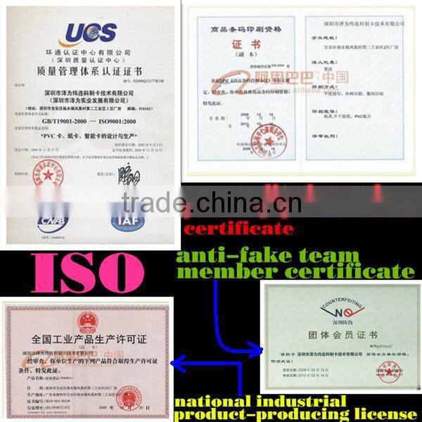 paper hanging fragrance car perfume card with anti-fake function